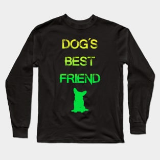 Dog's Best Friend - Lemon Long Sleeve T-Shirt